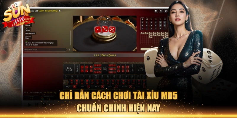 Chỉ dẫn cách chơi tài xỉu MD5 chuẩn chỉnh hiện nay