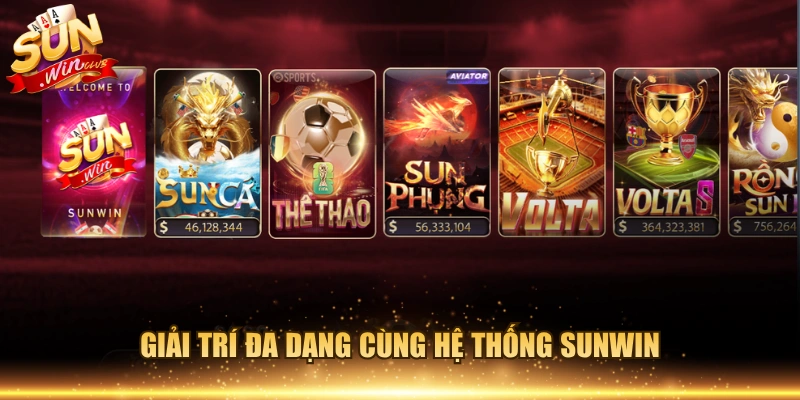 Hệ sinh thái game Sunwin hấp dẫn không thể chối từ